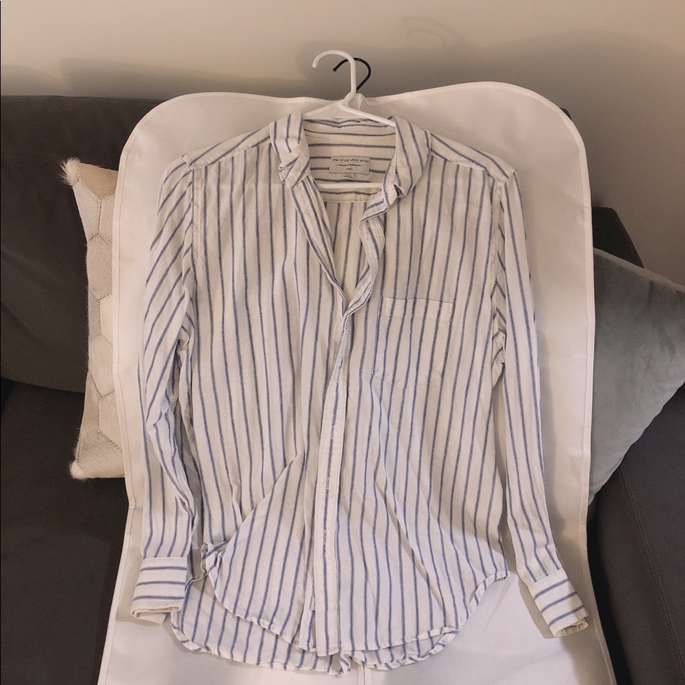 The blue shirt shop linen size M